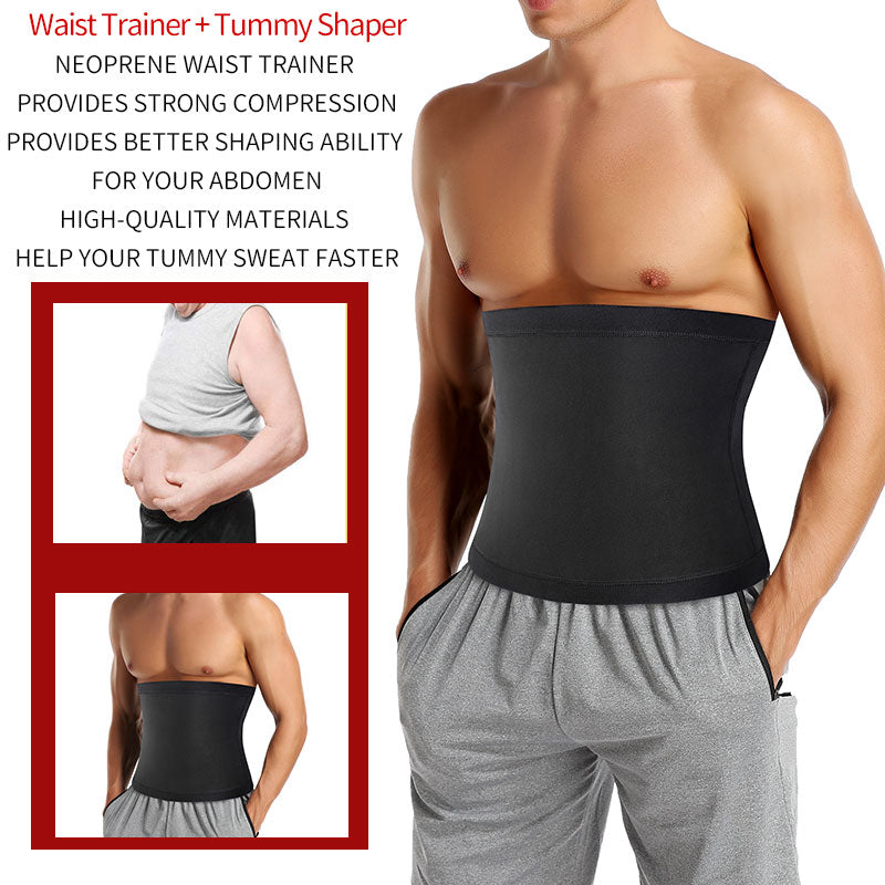 Men's Body Shaper Waist Trainer Slimming Belt